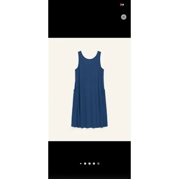 Reversible Wool& Summer Red Sleeveless Midi Dress with Pockets Belt, size large - Picture 13 of 13